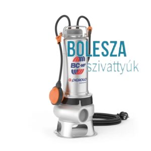 PEDROLLO BC 10/50-MF szennyvízszivattyú, kétcsatornás járókerékkel, 400 V