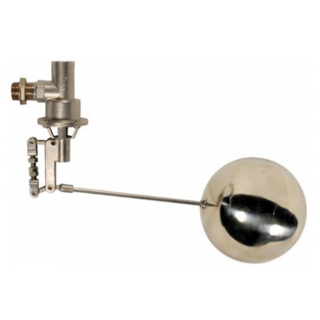 INOX úszógolyós szelep 3/4" D 100 golyóval