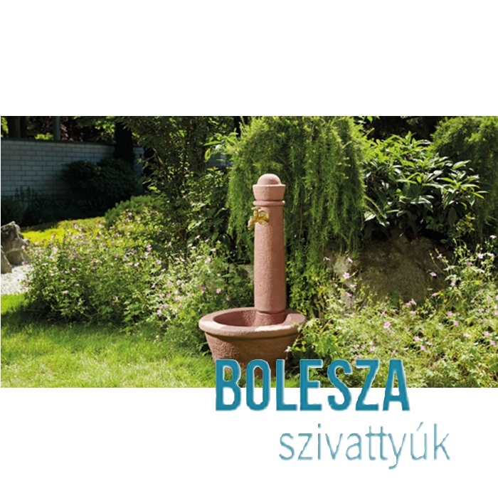 GARANTIA ROMA vízkútállvány, kőhatású, vörös színű - Image 2