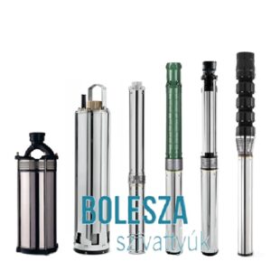 BBC mély-kút szivattyúk, motorok