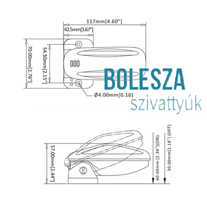 Fenékvízszivattyú automata kapcsoló - Image 5